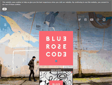 Tablet Screenshot of bluerosecode.com